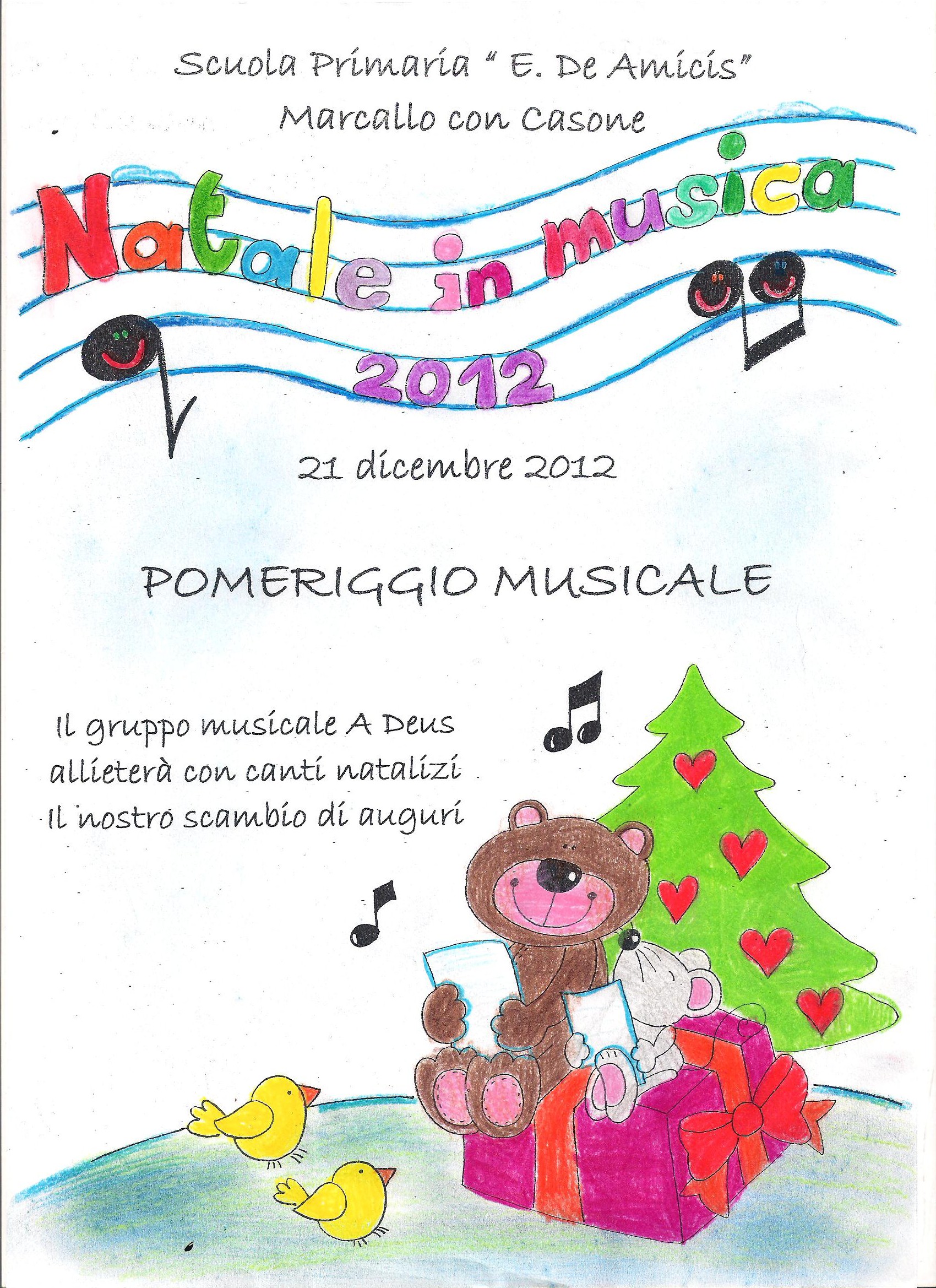 invito Natale in musica