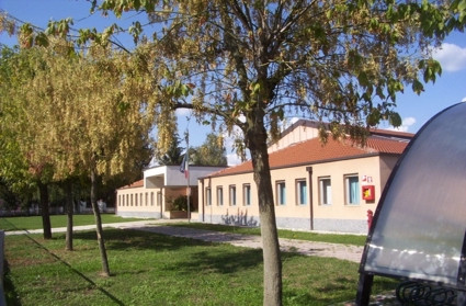 L'ingresso della scuola