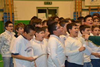 coro degli alunni