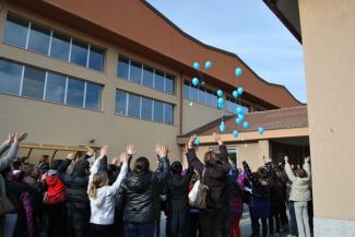 lancio finale palloncini